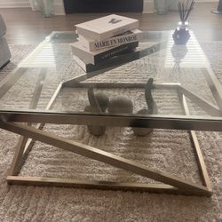 Modern Glass Coffee Table 