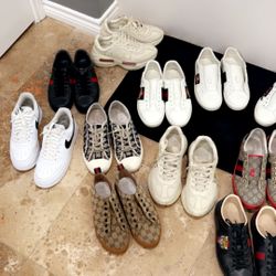 Several Gucci Shoes For Sale 
