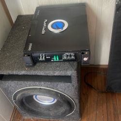 Amp And Subwoofer 