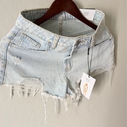 Denim shorts women