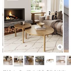 Mid-Century Nesting Coffee Tables 