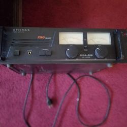Optimus 250 Watt Amplifier