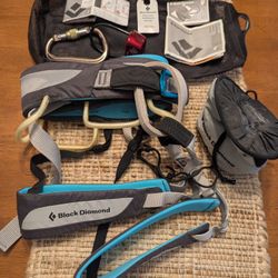 Women's Small Black Diamond Rock Climbing Harness