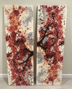 Floral Canvas Wall Art