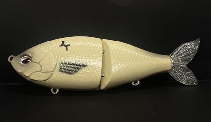 Custom Hand Painted Bone Glide Bait