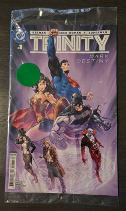 DC Comics Trinity #1 Dark Destiny Batman Wonder Woman Superman Modern Age