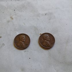 1955 Wheat Penney D Mint Mark