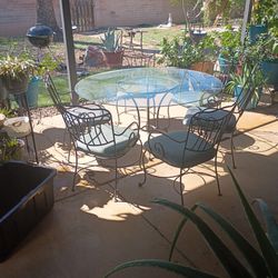 Glass Table Set