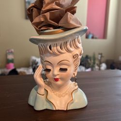 Napco Vintage Womens Head Vase