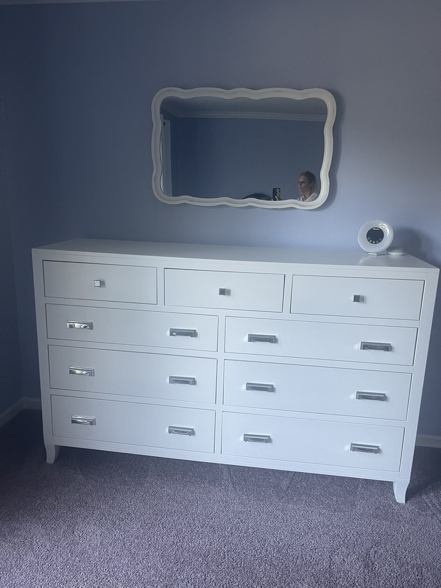 Beautiful White Dresser From Walter E. Smithe