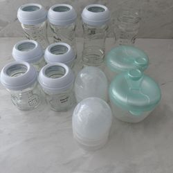 Philips Avent Glass Bottles And Formula Containers 