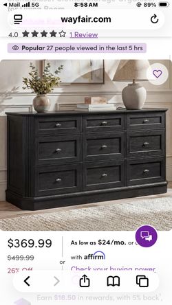 Brand New Dresser in Box