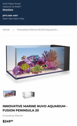 INNOVATIVE MARINE NUVO AQUARIUM - FUSION PENINSULA 20