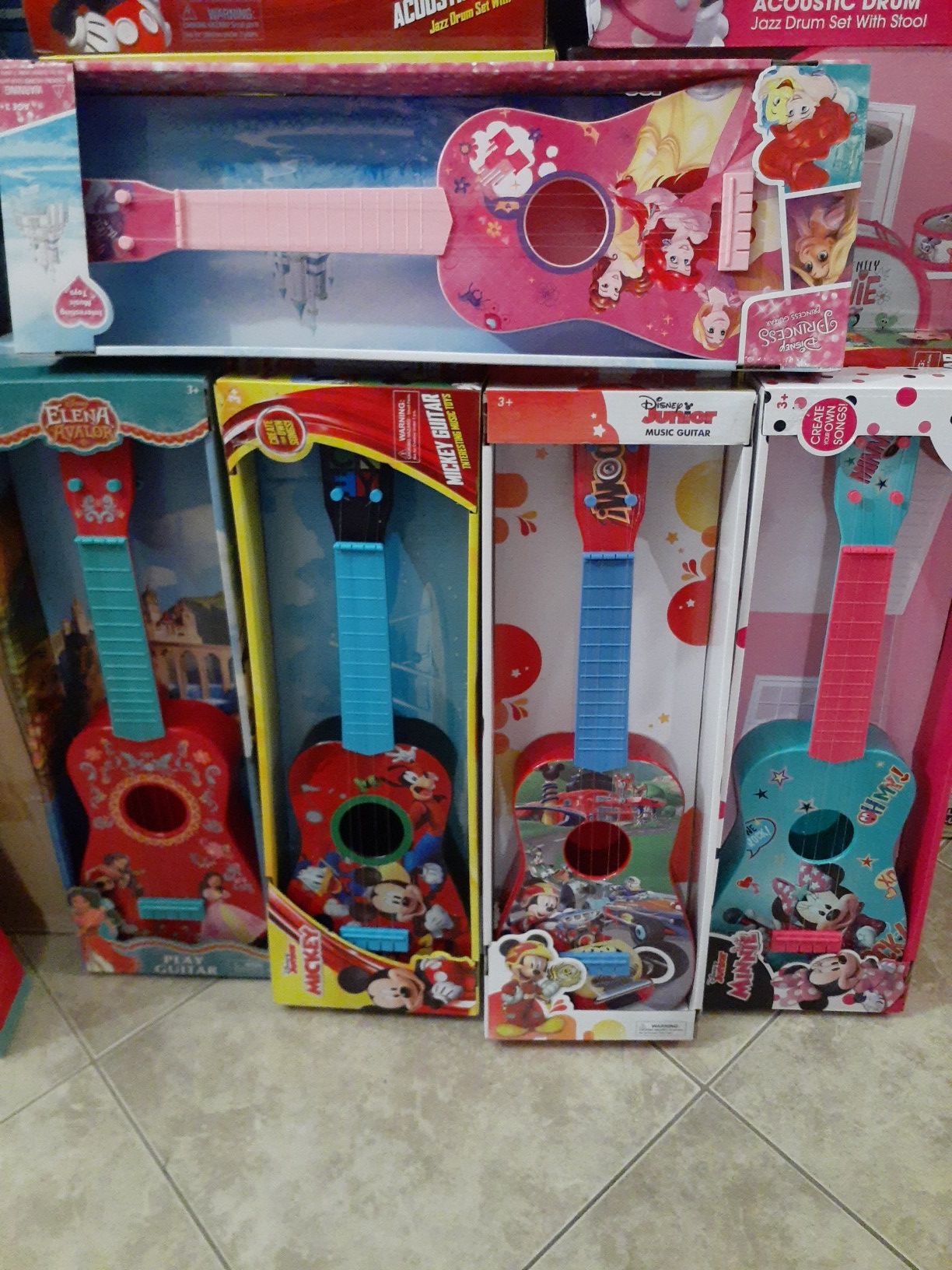 Disney guitars