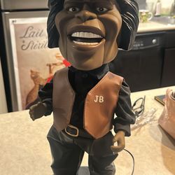 Vintage Gemmy “James Brown” Singing 🎶 Doll ( Read Description )