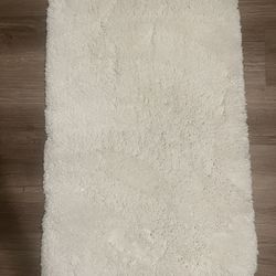 IKEA White Bath Mat 