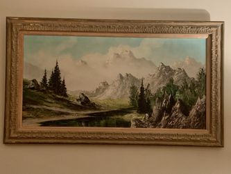 Large William Bill Alexander Original Painting