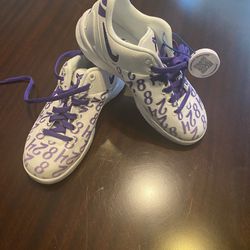 Nike Kobe 8 Purple With Signature Size 12c Brand New 