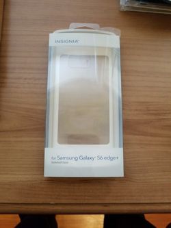 Samsung Galaxy S6 edge + clear case