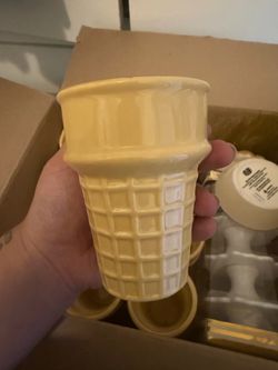 Ceramic Ice Cream Cone