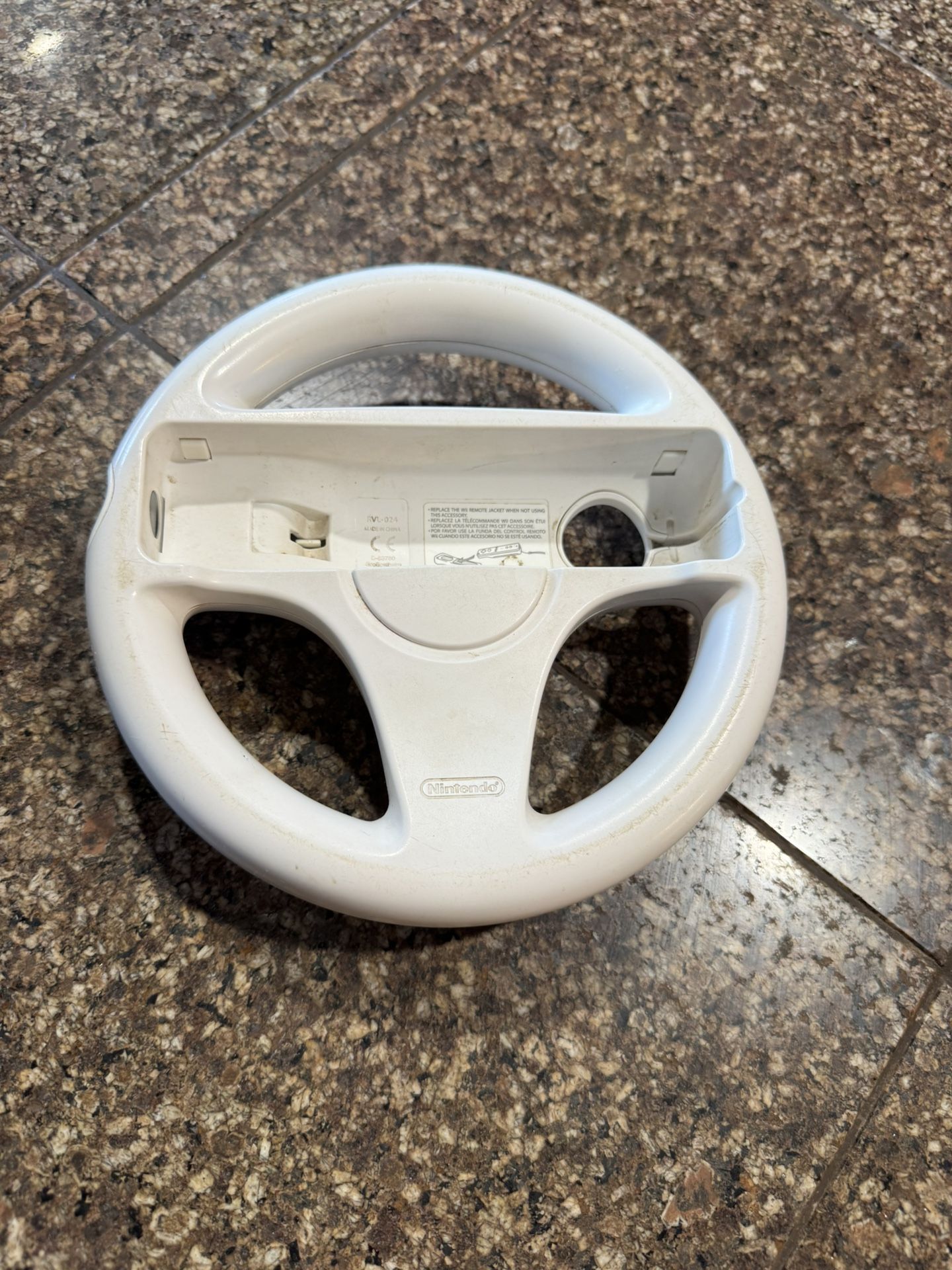 Nintendo Wii steering wheel