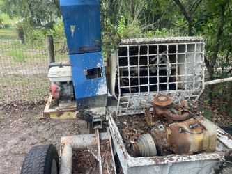 Mortar mixer and trailer