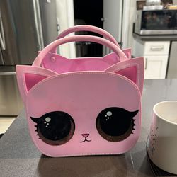 LOL Ooh La La Baby Lil Kitty Queen PURSE Large Pink Cat Bag Tote