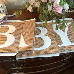 Baby Shower Decorations/party , Games, Blocks