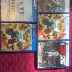 Brand New Ps5 And Ps4 Games 