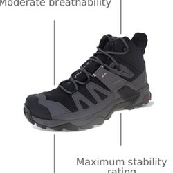 New Never Used Salomon Boots Hiking Work X ULTRA 4 MID WIDE GTX Size 13