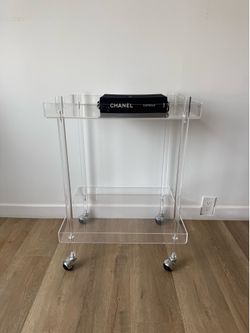 Acrylic cart