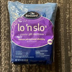 BioGuard Lo' N Slo 8lb Granular pH Decreaser Pool Product Sealed