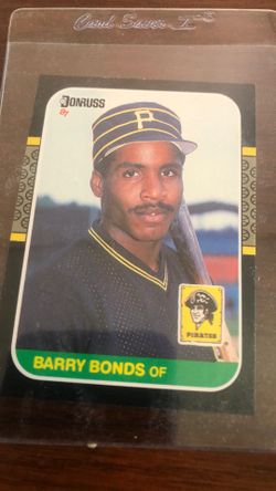 1987  Donruss. Baseball Set  Barry Bons Rookie 