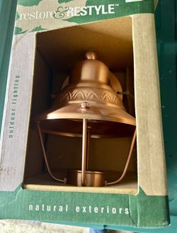 2 Indoor/Outdoor Lighting Fixtures Metal