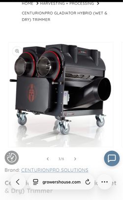 Gladiator trimming machine