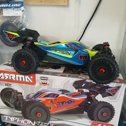 ARRMA Typhon 4X4 RC Buggy RTR rushed electric brand new September 2026 special deal $199