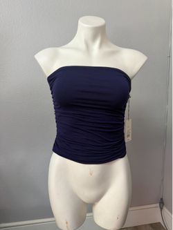 New Navy Tube Top XS
