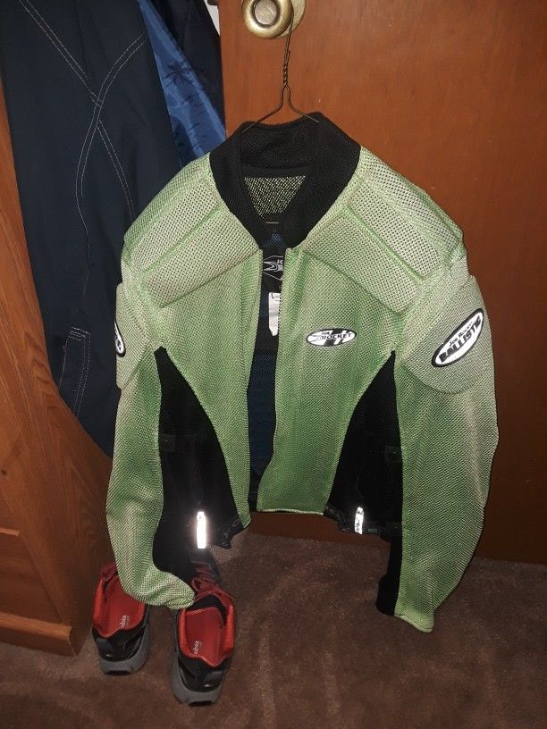 Medium Joe Rocket Armored Motorcycle Jacket