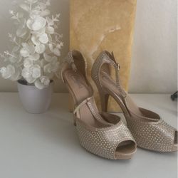 Swarovski Gems Heels Platform 