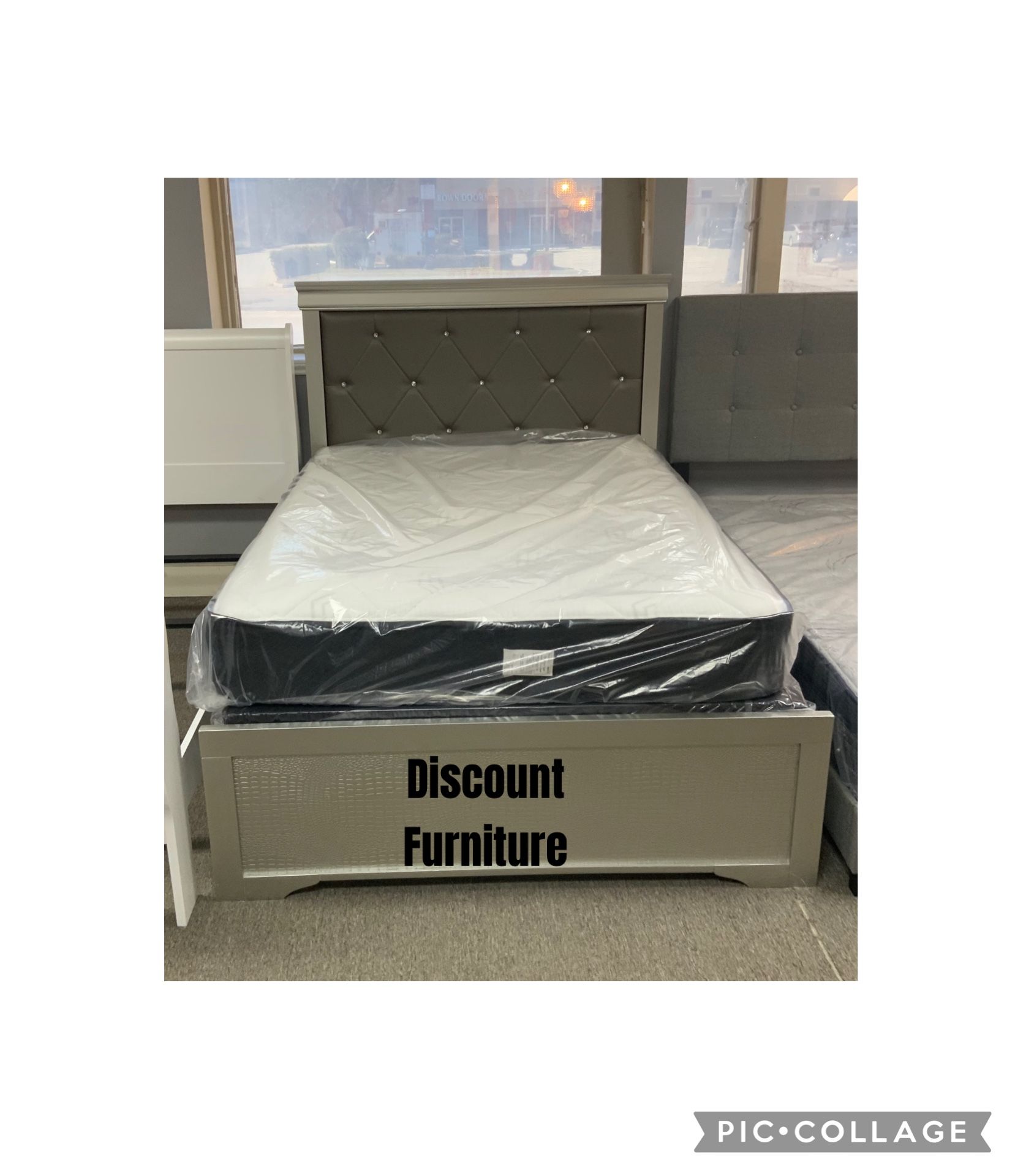 Full Size Bed With Mattresses SALE