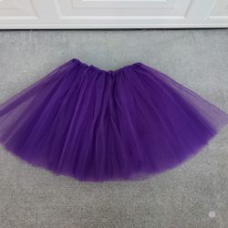 Brand New Purple Tutu Skirt Adult Size, $5