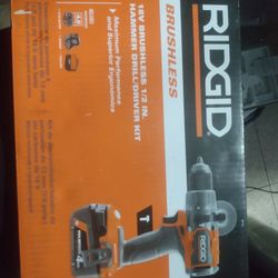 RIDGID Brushless Hammer Drill