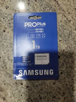 Samsung pro plus 1TB micro sd card "Genuine"