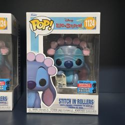 Funko POP Stitch In Rollers #1124