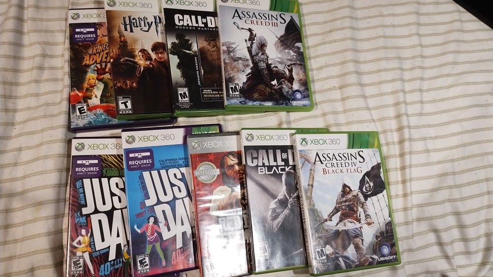 Xbox 360  Lots Of Games