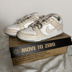 Nike Dunk Low White / Light Orewood