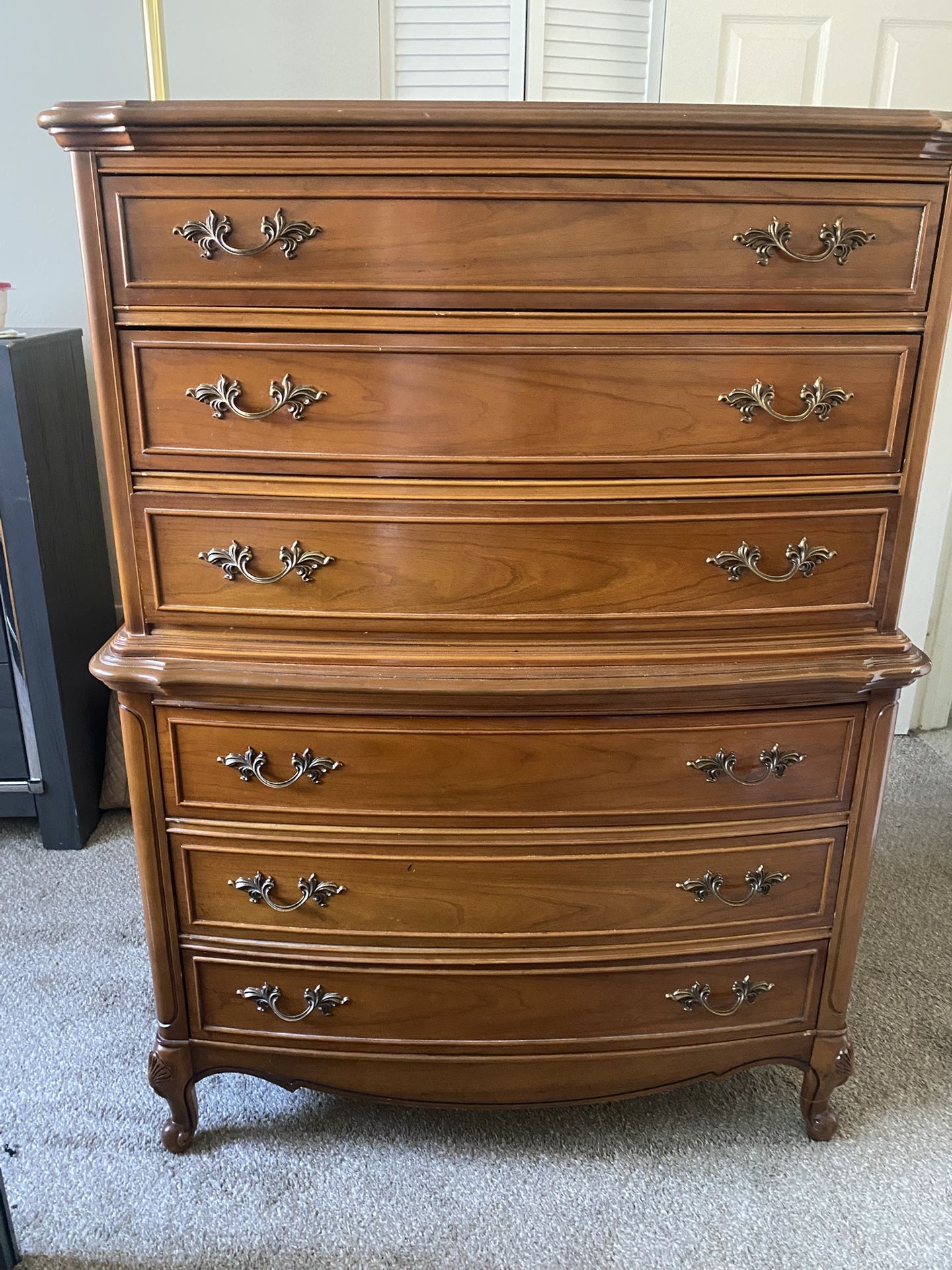 Vintage Dixie Dresser 6-Drawer 