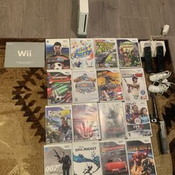 Wii Console Games And Controllers 