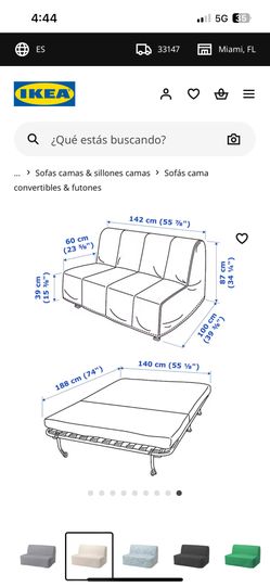 IKEA Futon Paid $499 Selling For 120