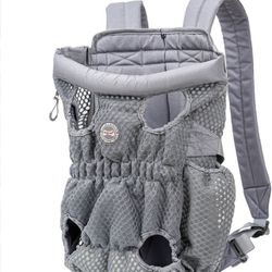 Breathable mesh chest cat/dog bag